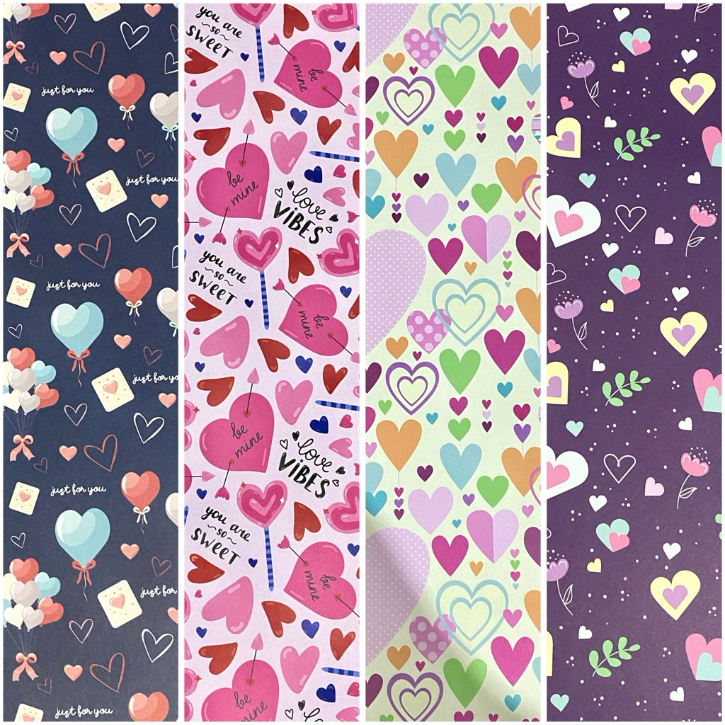 

KERTAS KADO SANWA MOTIF LOVE 1 LEMBAR