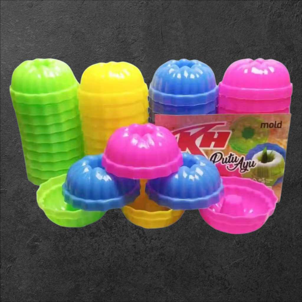 3 Lusin Cetakan Kue Putu Ayu Bulat Unik