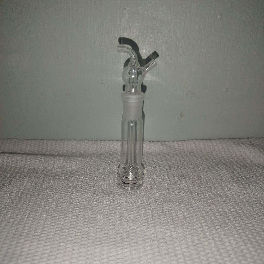 midget polos impinger 10mL pyrex glass 55