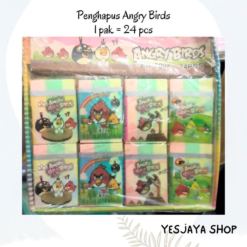 

{1pak=24pcs} Penghapus Angry Bird / Penghapus Barbie / Penghapus lucu / Penghapus grosir / Penghapus sale / Penghapus Warna Warni / Penghapus Stip Karakter / Penghapus Jadul / Penghapus Karakter / Penghapus Anak / Penghapus Sekolah / Penghapus Gangsing