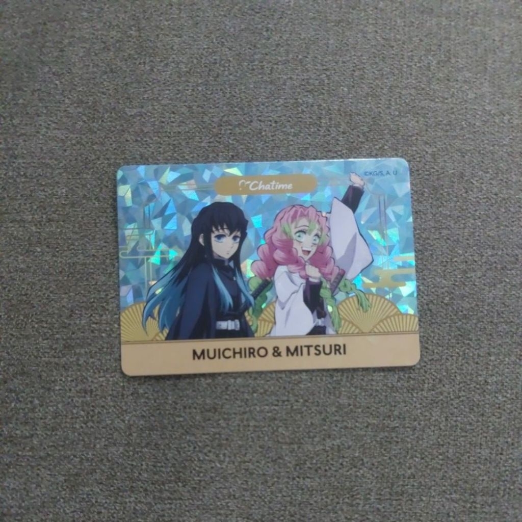 KARTU CHATIME X DEMON SLAYER