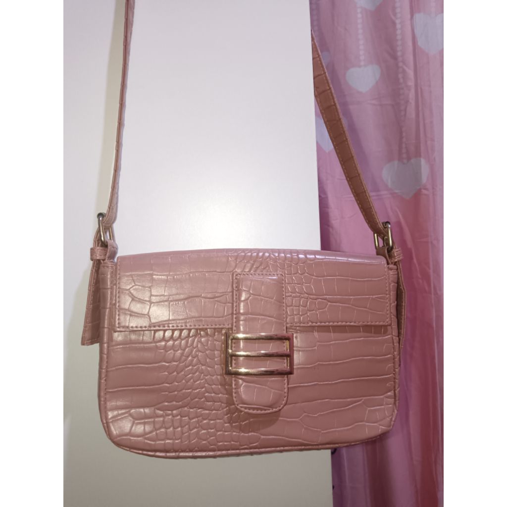 (Preloved) Tas Selempang Croco