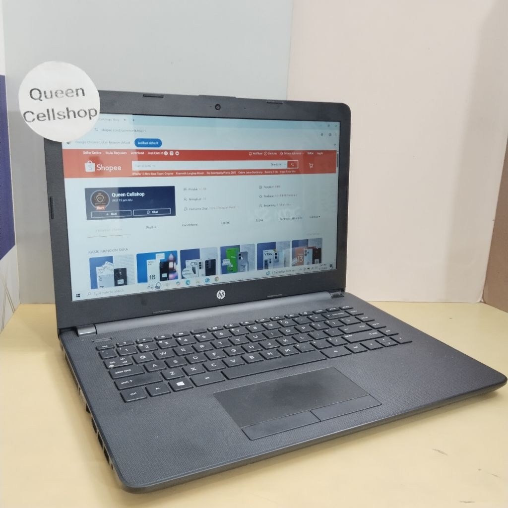 LAPTOP HP 14-BW0XX AMD A9 9420 4GB 14INCH SECOND BERGARANSI