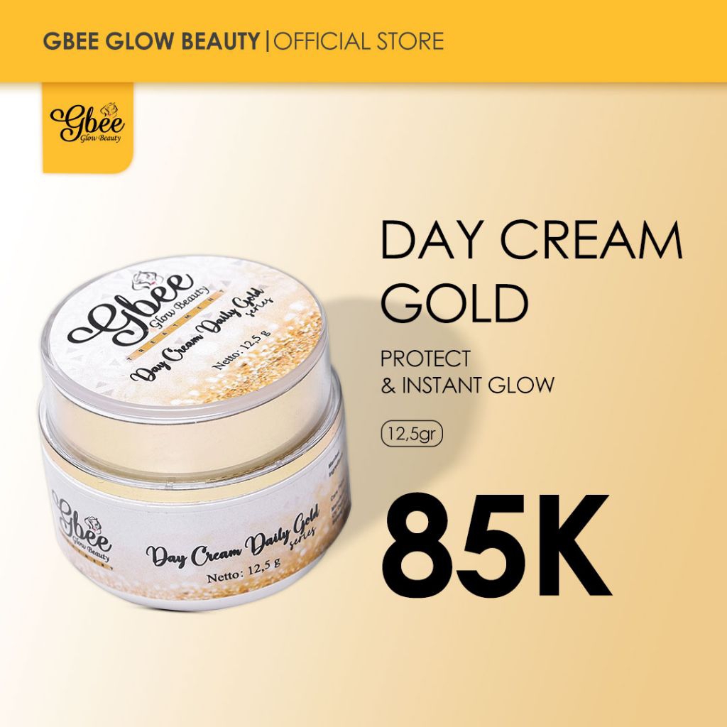 Day Cream Gold Gbee Glow Beauty