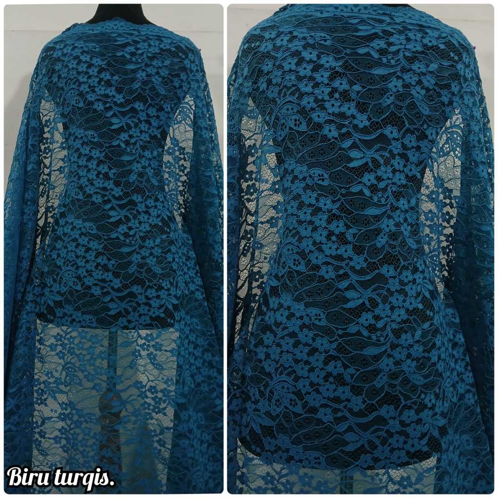 kain brukat semi prancis /kain brokat/kain kebaya