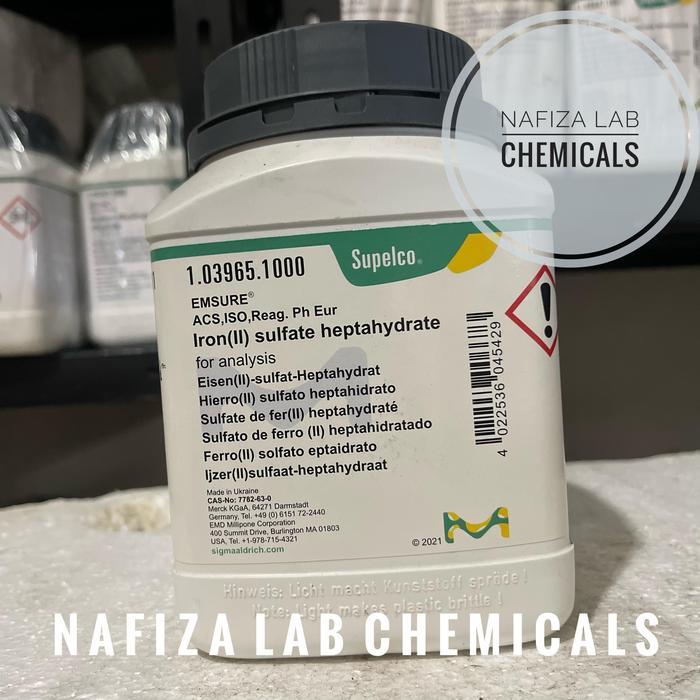 IRON II SULFATE / FeSO4 / BESI 2 SULFAT MERCK 103965 REPACK 1GR