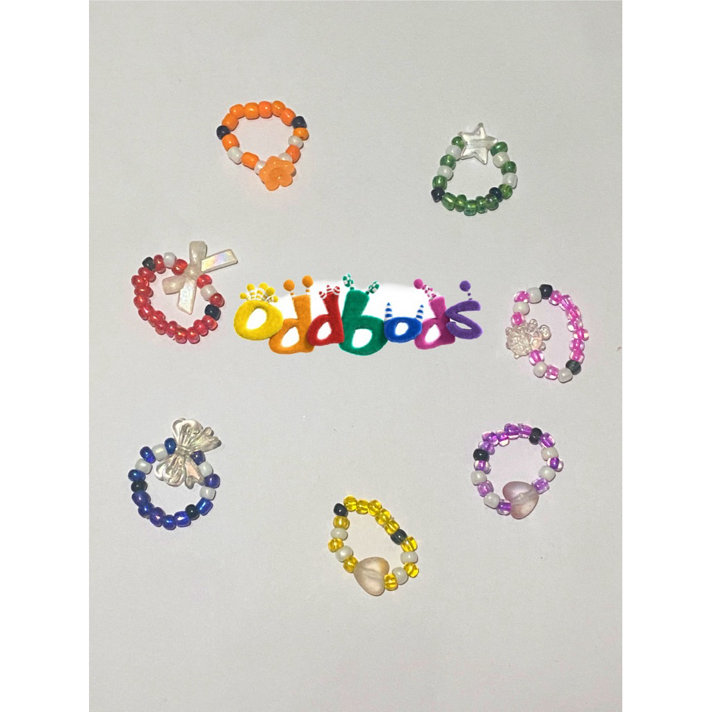 Cincin manik oddbods / cincin karakter / Kartun oddbods