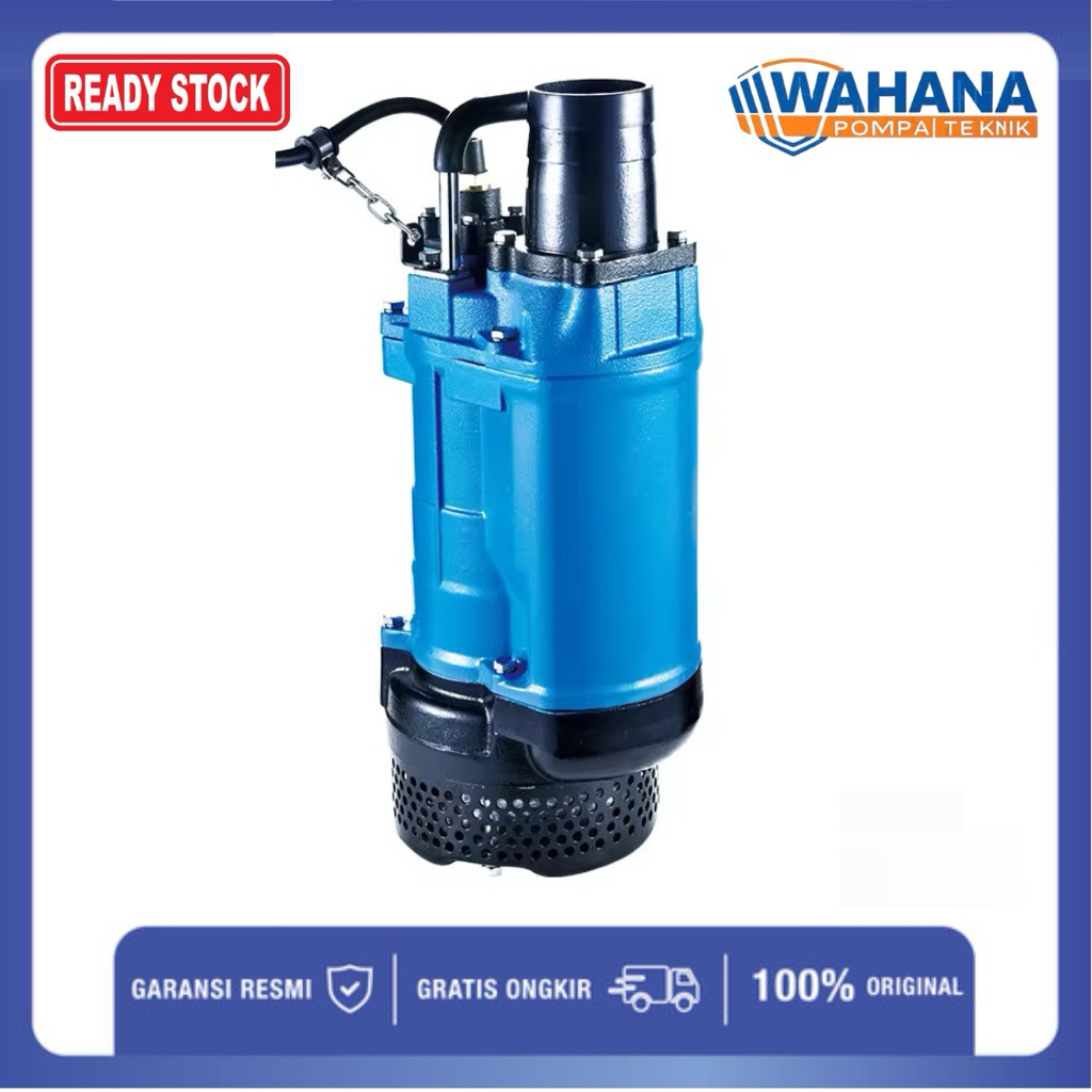 Pompa Celup Air Kotor Banjir KTZ 411 AQUASTRONG Japan Submersible Pump Lumpur Dewatering Pump Kontra