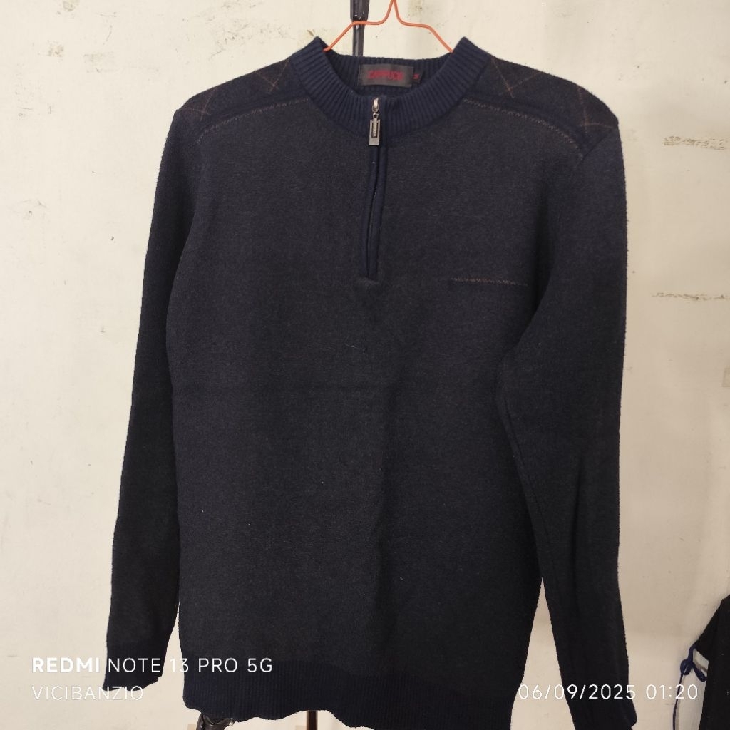 Cappucio Sweatshirt Half Zip Men Original