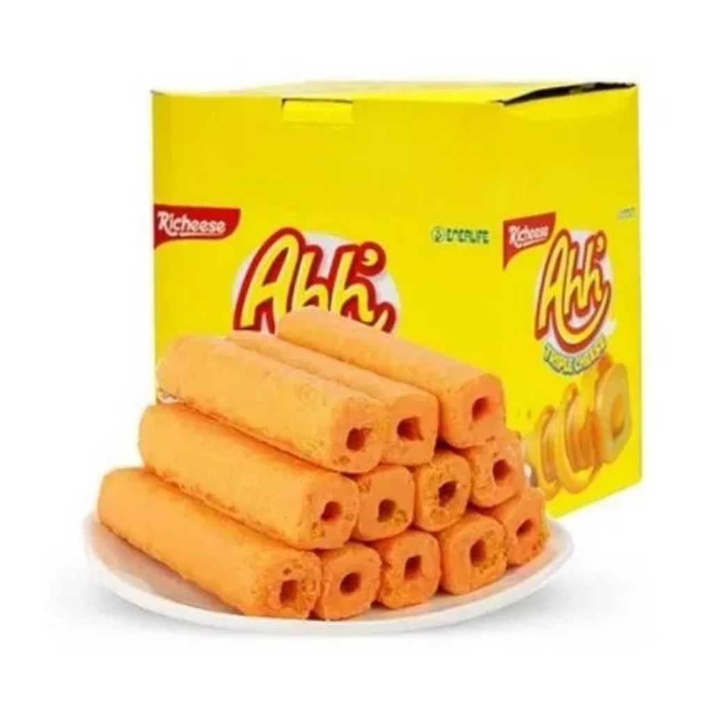 

Nabati Ahh Richeese & Cocopandan (Perbox Isi 20 Pcs) 4gr 500 an