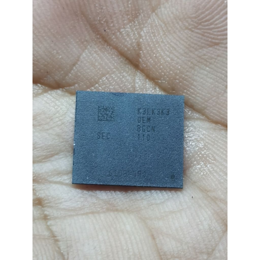 ic ram lpddr5 8gb k3lk3k3 untuk poco f2 f3 rog 3 rog 5 samsung note 20, s20 fold 2 3 4 flip 3 4 dll 