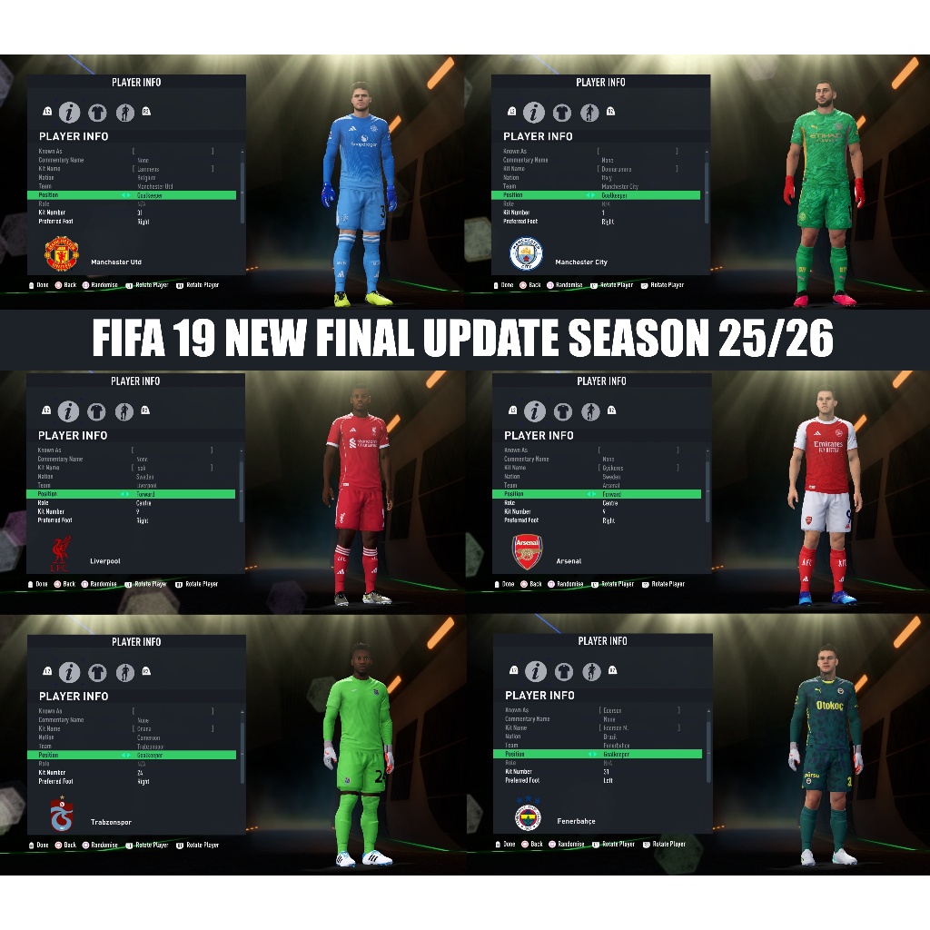 FIFA19 FIFA 19 UPDATE 2025 2026 GAMEPC OFFLINE