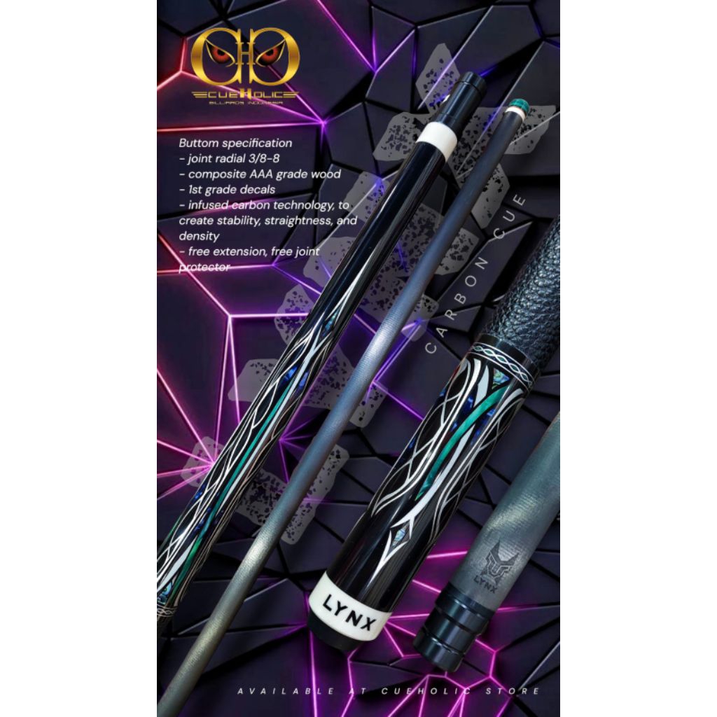 LYNX CARBON CUE GEN 3 - SAPPHIRE