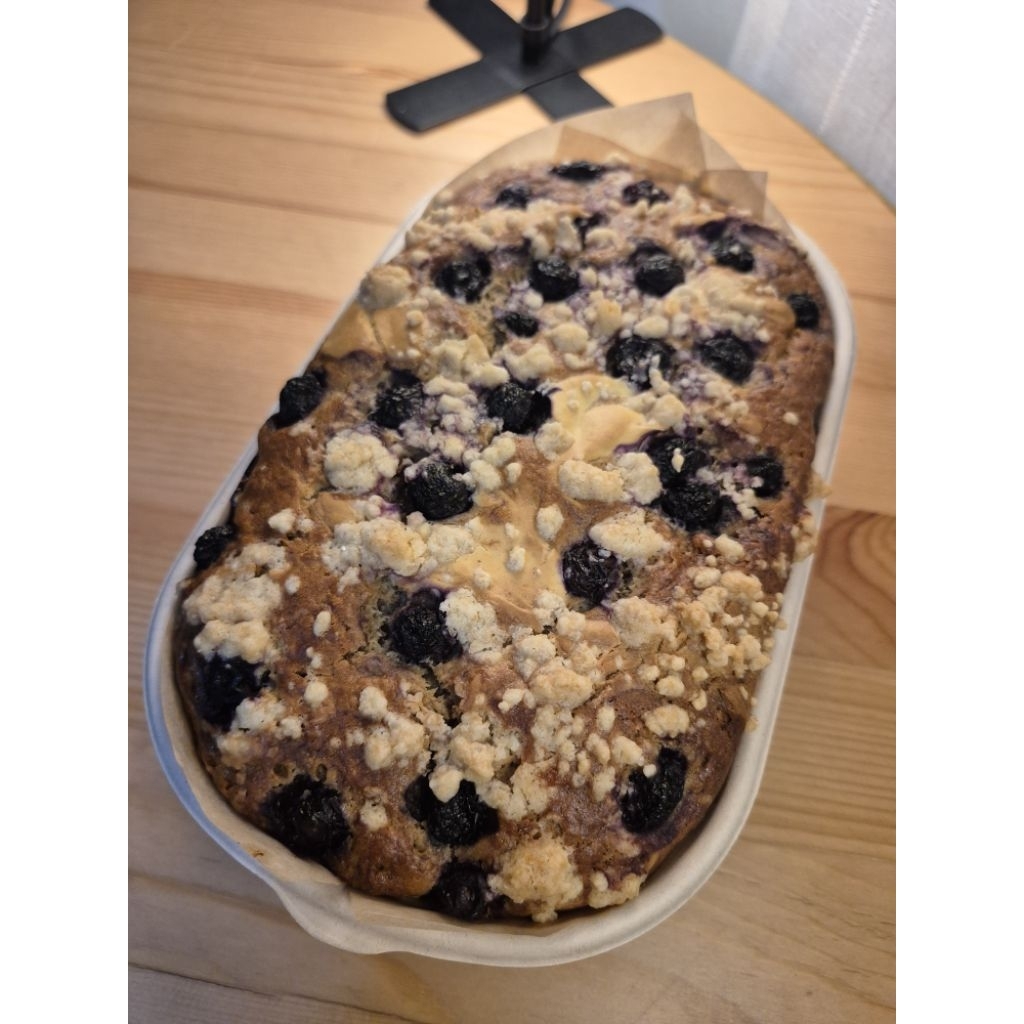 

Blueberry Cheese Banana Bread