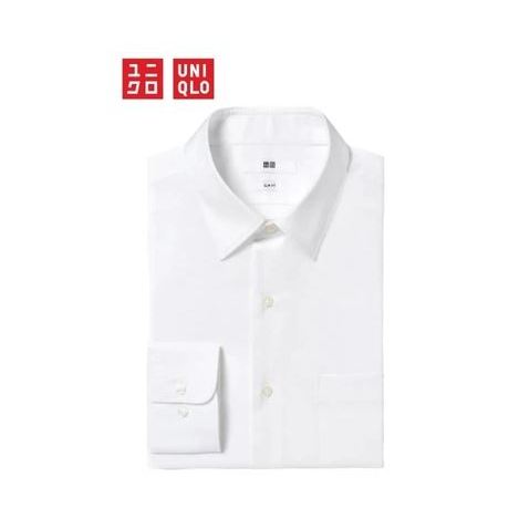 Kemeja Putih Uniqlo Kemeja Premium Kemeja Pria Lengan Panjang