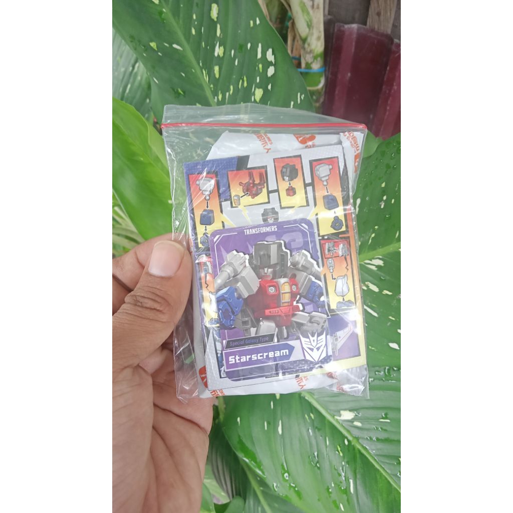 Blokees Transformers GV02 Secret STARSCREAM (OFC) Belum Rakit