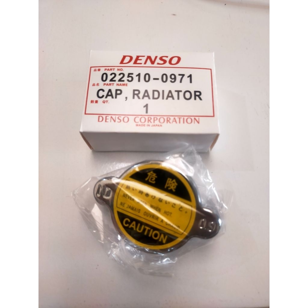 Tutup Radiator Denso 0.9 Kijang grand - starlet kotak - Corolla GL - Corolla Twincam - Taruna