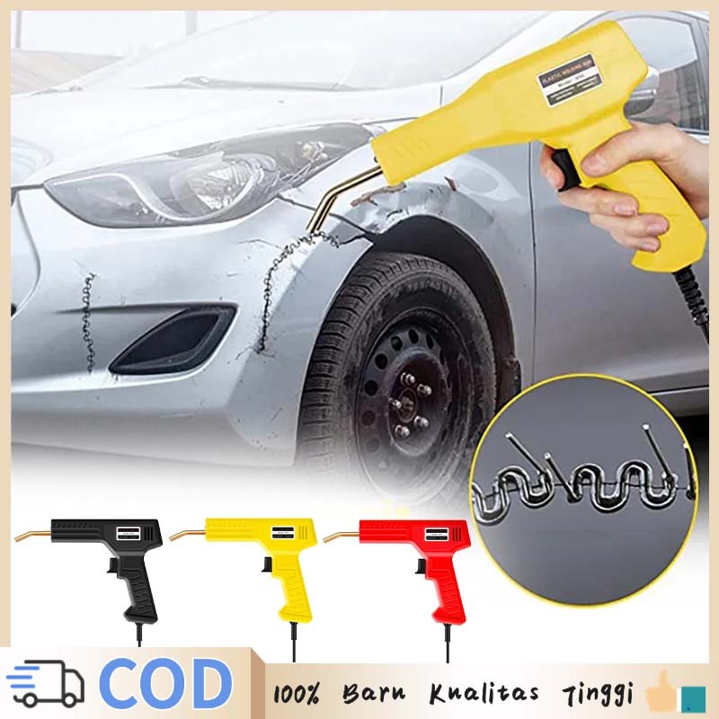 Solder Las Plastik Welding Gun Professional Pistol Las Bumper Alat Perbaikan Body Mobil Motor Lem St