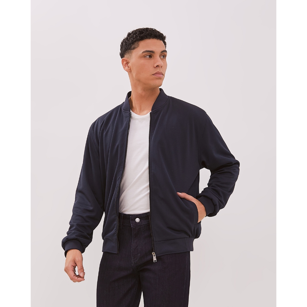 VALINO Jaket Navy Pria - V-DBCO07-M9