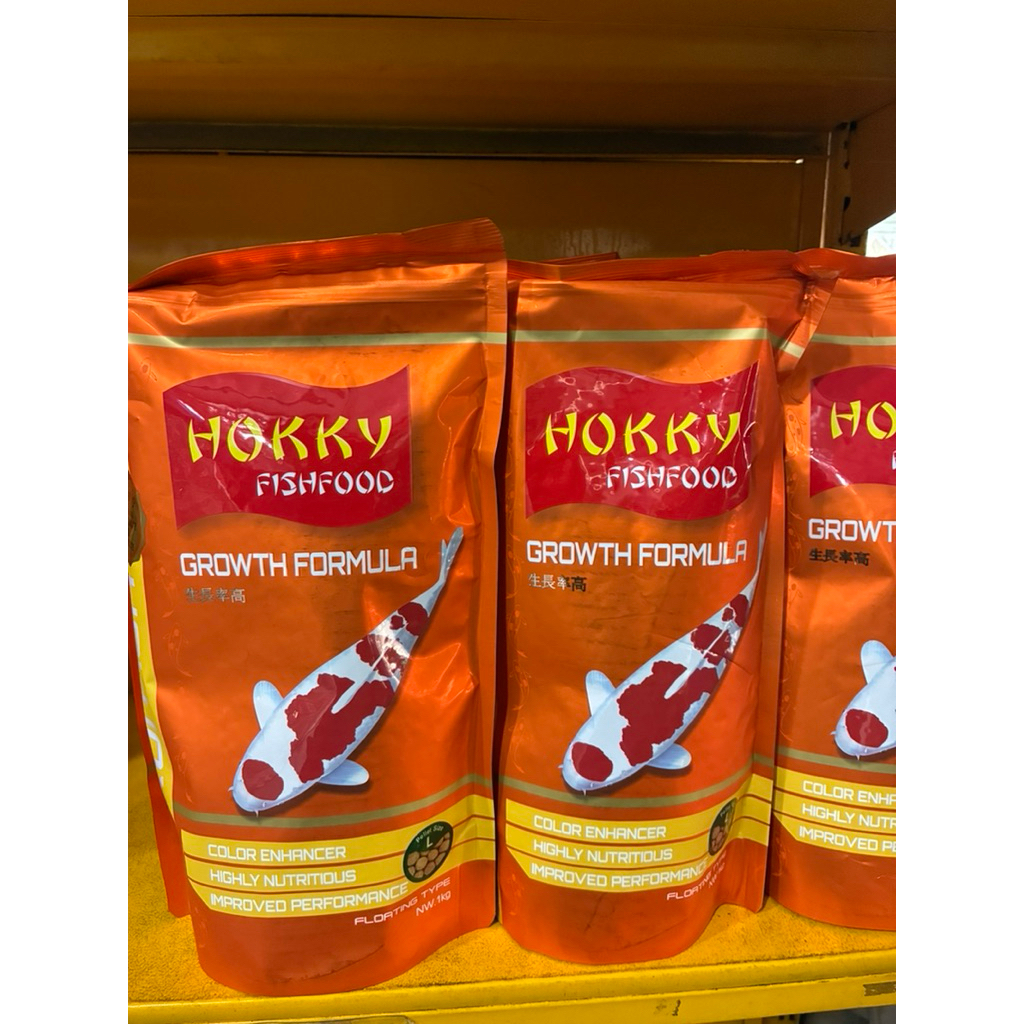HOKKY GROWTH PAKAN IKAN KOI