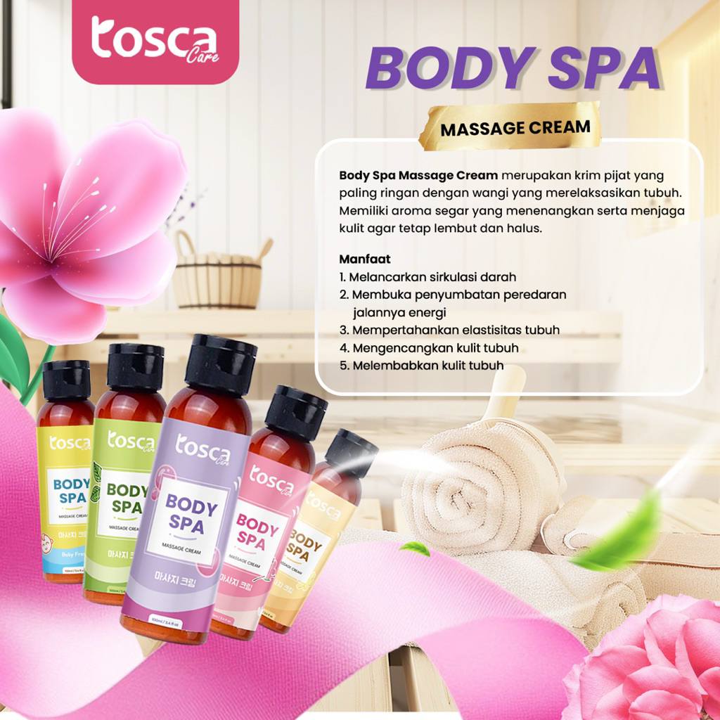 TOSCA CARE BODY SPA MASSAGE CREAM