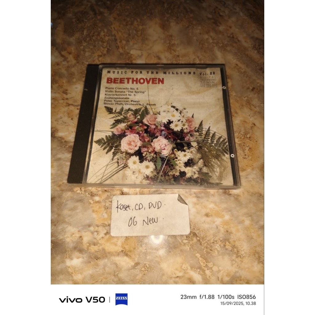 Kaset CD Music for the Millions Vol 22 - Beethoven