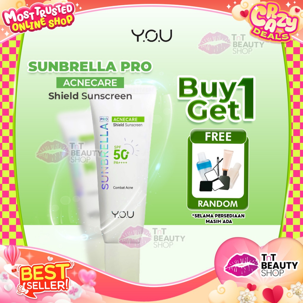 Y.O.U Sunbrella Pro Acne Care Shield Sunscreen 30ml YOU | TnT Beauty Shop