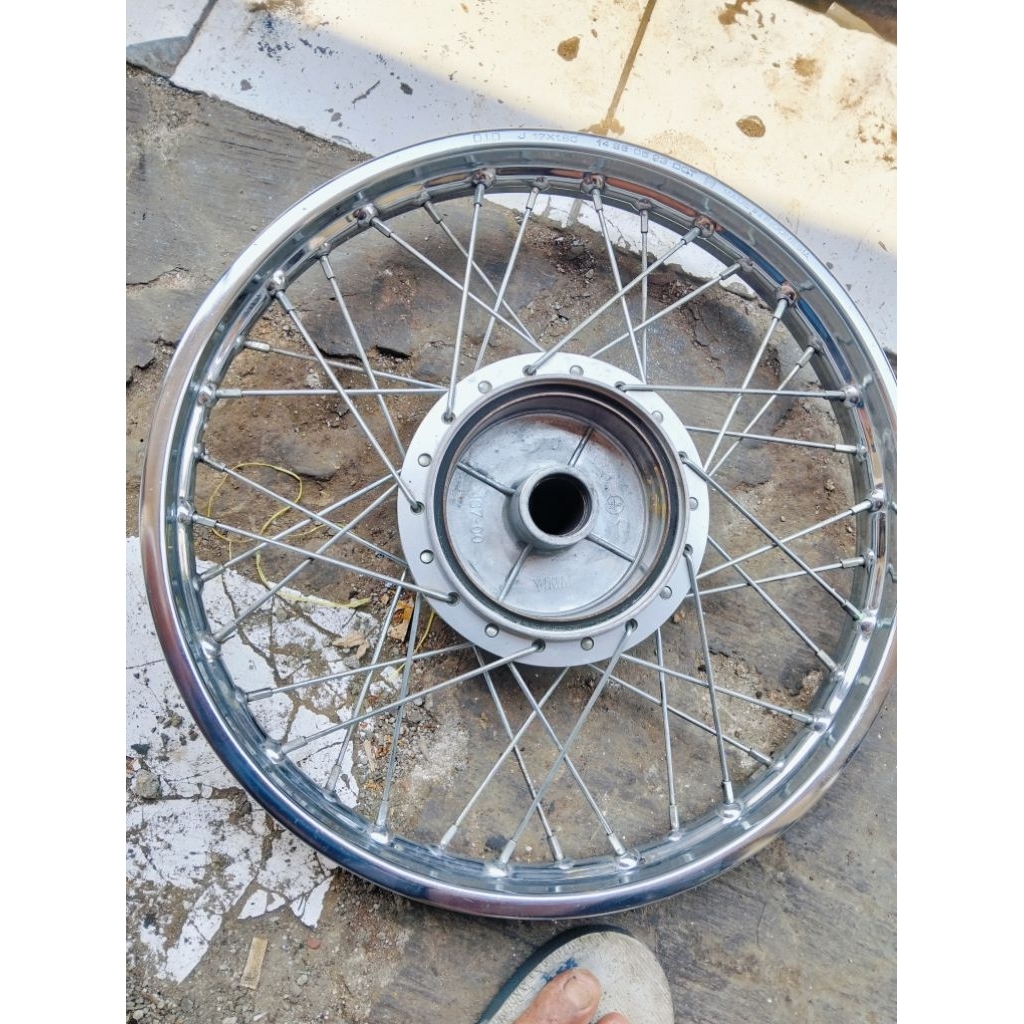 VELEG BAGIAN BELAKANG YAMAHA JUPITER Z BURHAN ORIGINAL COPOTAN MOTOR SEKEN