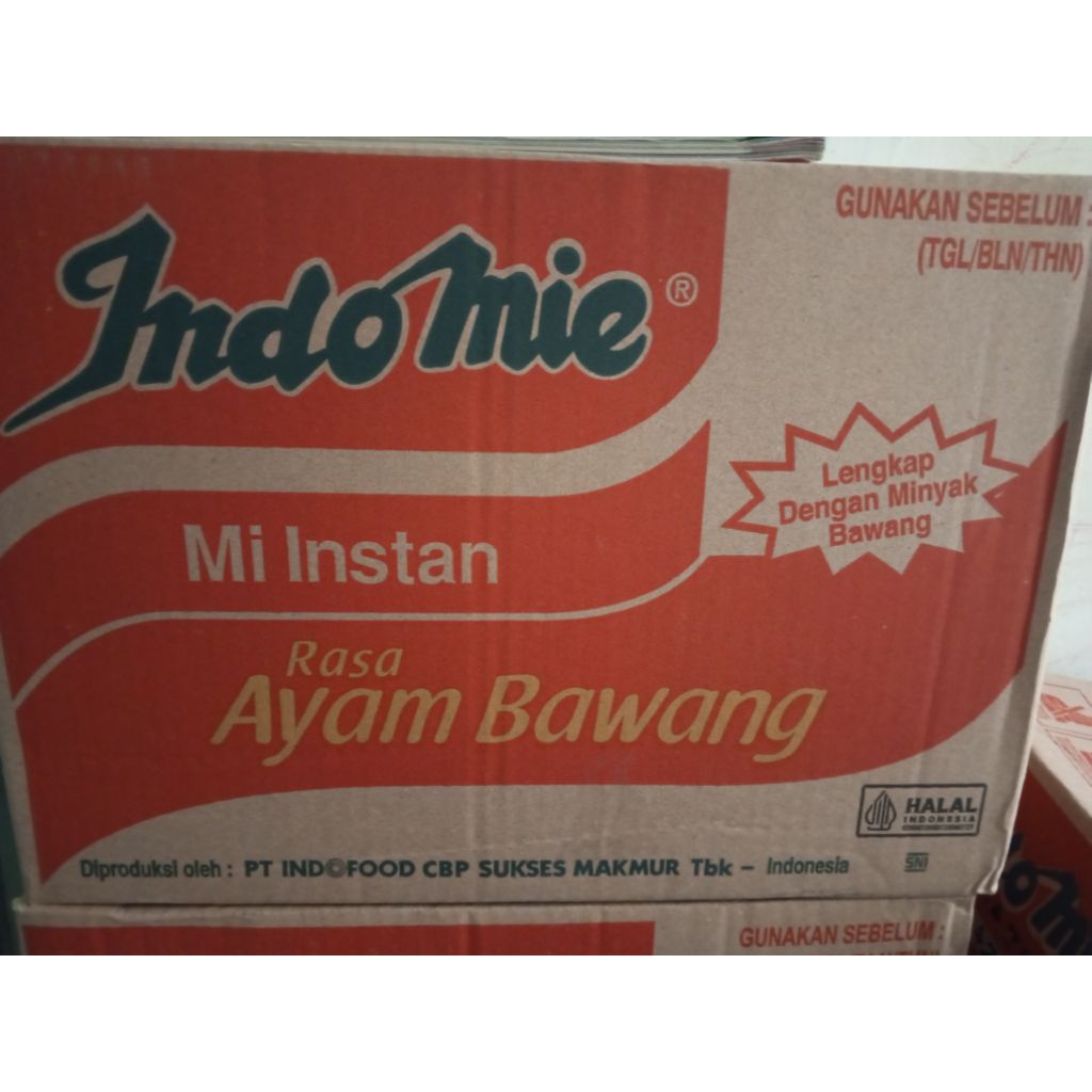

Indomie Ayam Bawang 1 Dus isi 40pcs