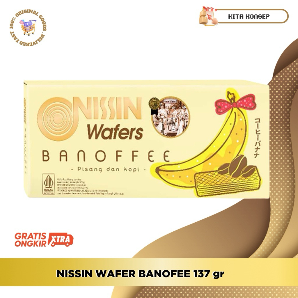 

NISSIN WAFER BANOFEE 137 gr