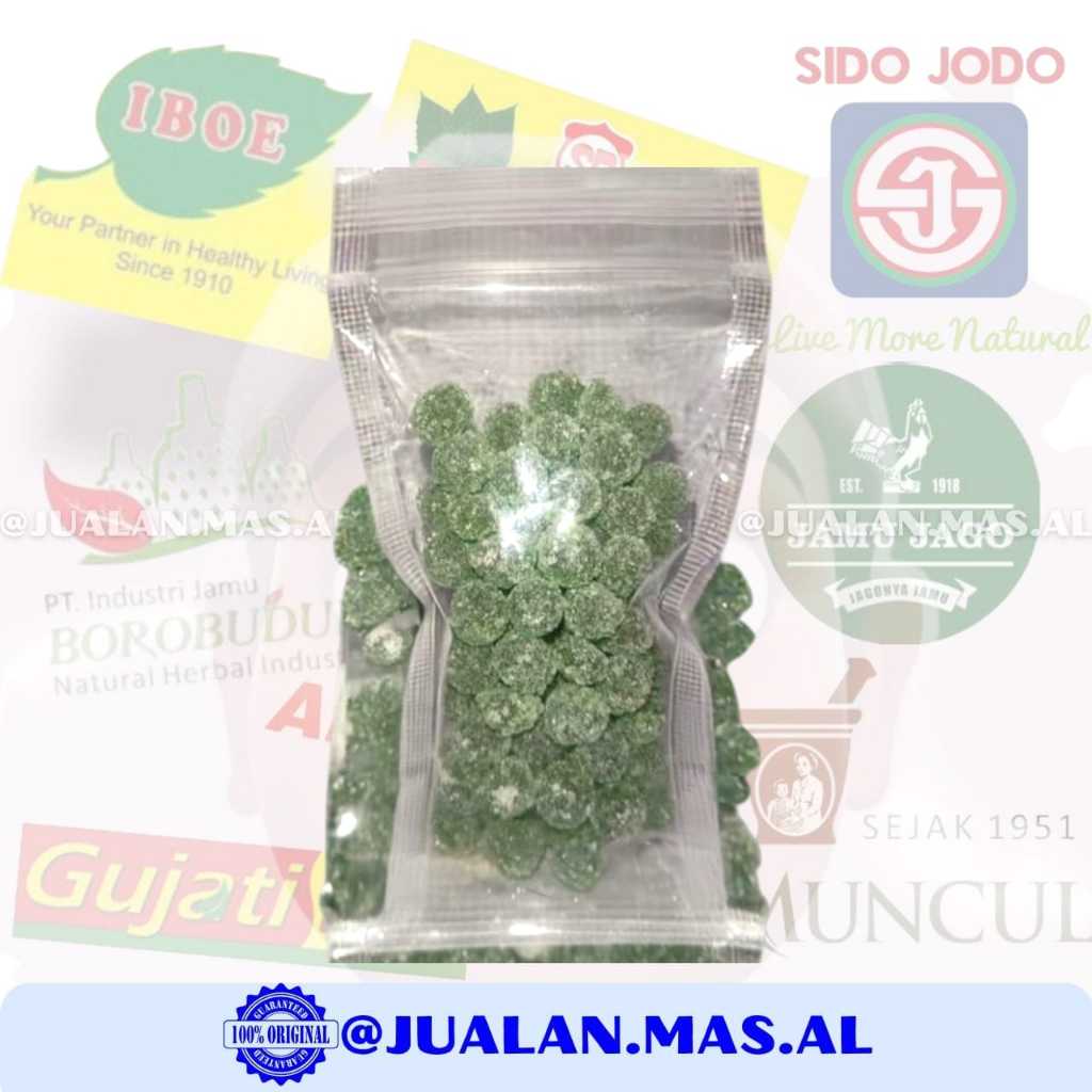 

PERMEN KAYU PUTIH PREMIUM / PERMEN KAYU PUTIH / PERMEN JADUL isi kurang lebih 100 gr