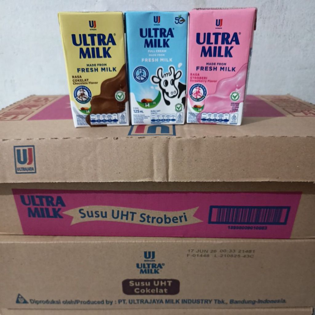 

ULTRA MILK SUSU UHT 125 ml/ dus 40 pc