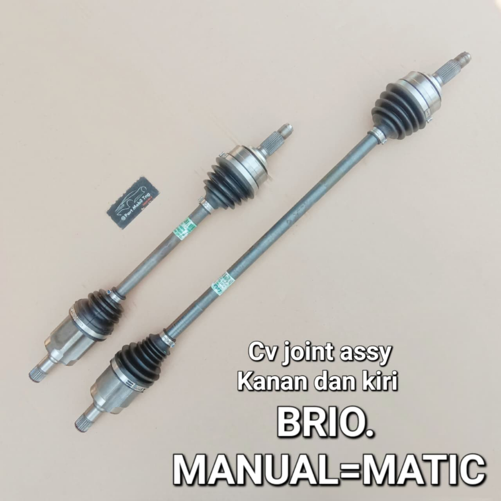 Cv Join Joint Assy Drive Shaft As Roda Depan Honda Brio Manual = Matic Tg2