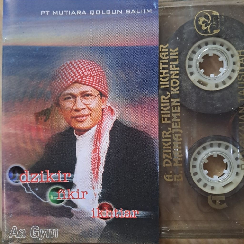 Kaset Pita Ceramah Aa Gym Album Zikir Fikir Ihtiar