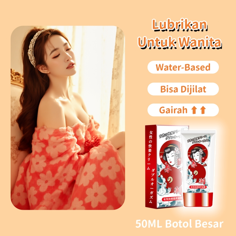 [Privasi Aman] Pelumas Wanita Orgasmic Gel Wanita 50ml Orgasmic Drops Lubricant Gel Pleasure Up