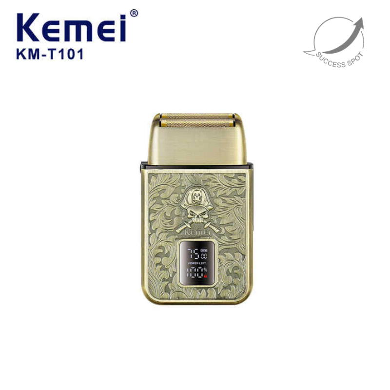 Kemei KM-T101 Mini Shaver 8500RPM LCD Display