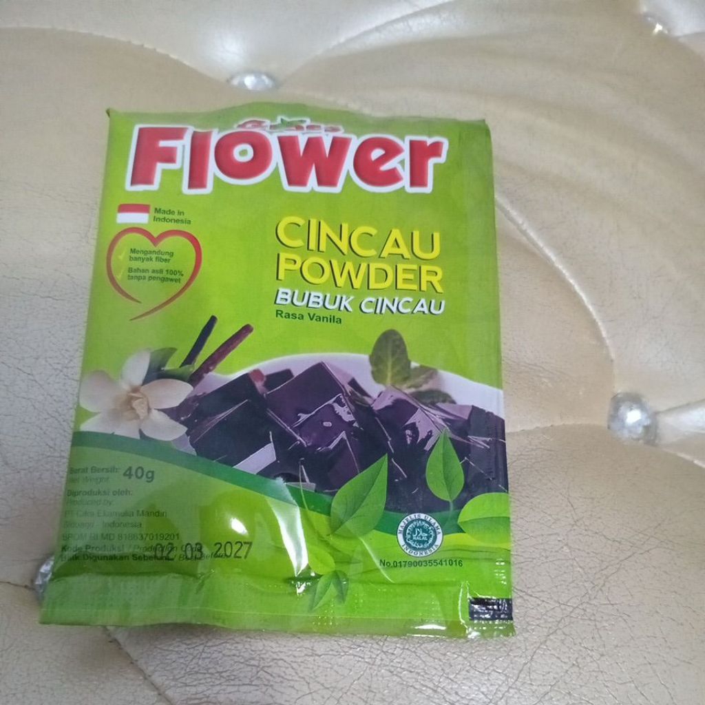 

Cincau Powder Grass Flower:Asli JAMINAN Enak Dari Flower Cincau