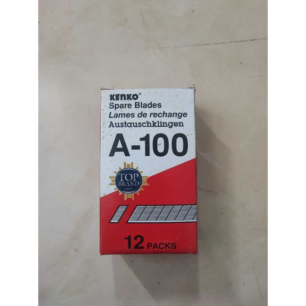 

Isi Cutter Kecil Kenko A-100 refill 1 box 12 pack