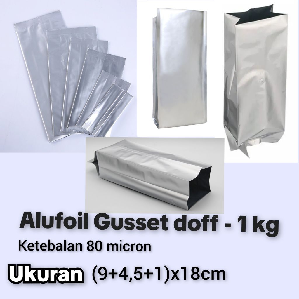 Alufoil gusset doff 1kg