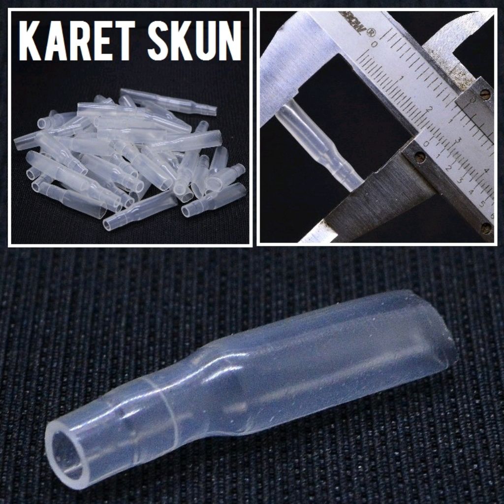 KARET SKUN BULAT universal  sekun terminal male female jantan betina