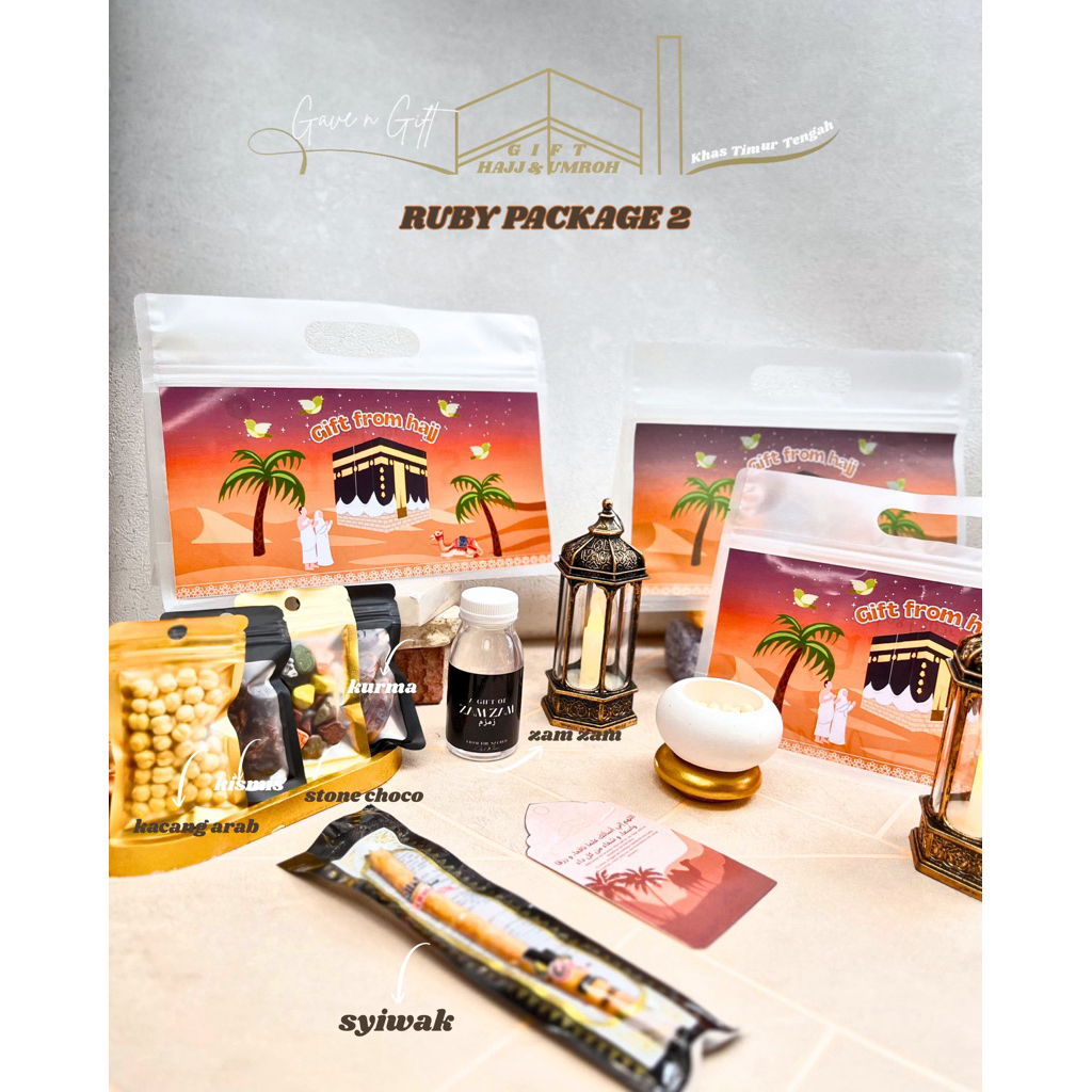 Hampers Oleh Oleh Haji dan Umroh | Paket Rubby 2 | Paket Haji dan Umroh