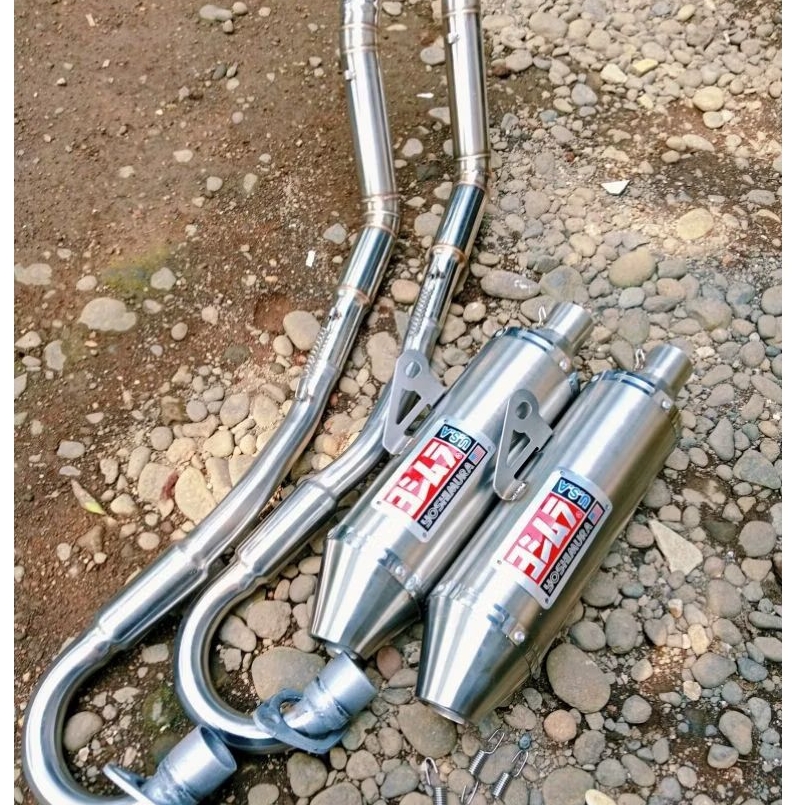 Knalpot racing KLX CRF XR DTM DMX Yoshimura