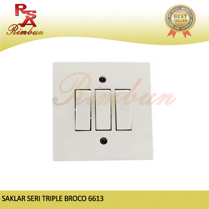 SAKLAR TIGA / SAKLAR 3 / SAKLAR TRIPLE IB BROCO