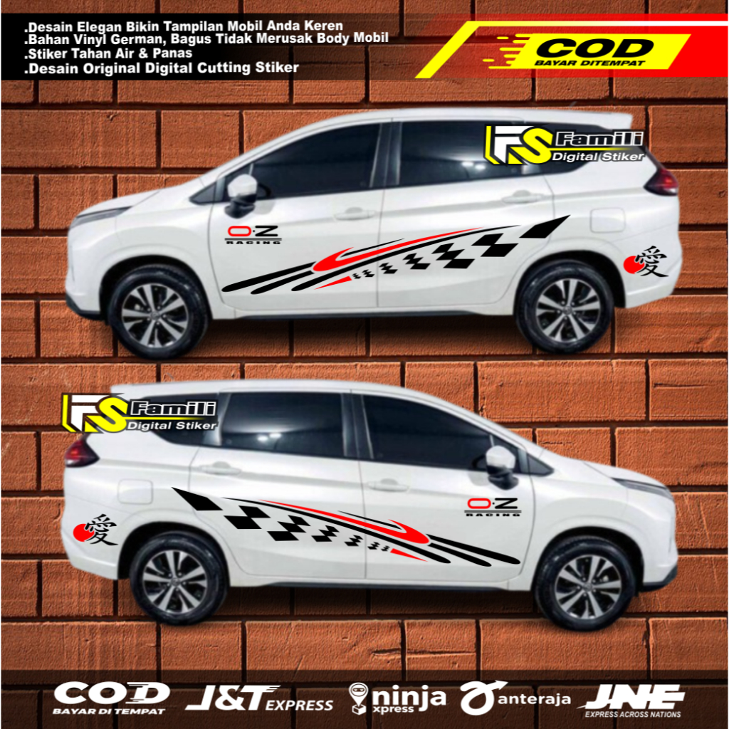 Cutting sticker mobil grand livina sticker stiker mobil nissan grand livina