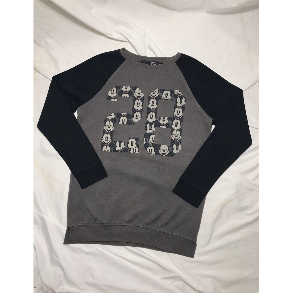 Nego Boskuu > Disney Mickey Swearshirt Original - Brown (Outfit/Pakaian)|Preloved/2nd/Second/Bekas|L