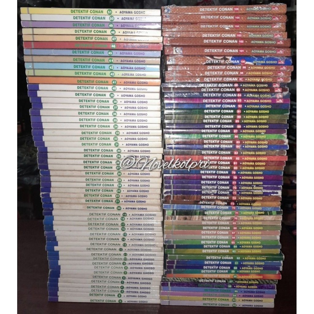 Komik SET Detektif Conan 1-106