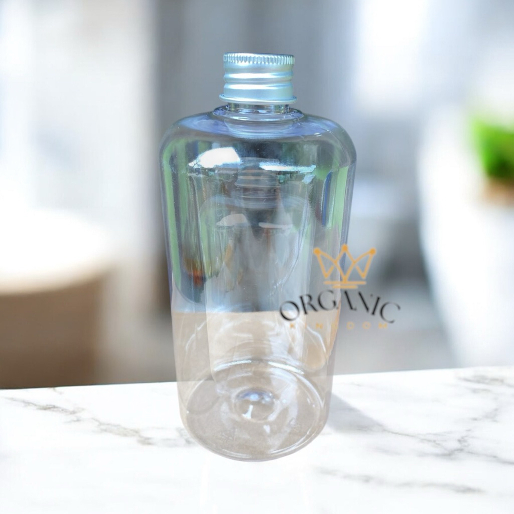 Botol Plastik 500ml Tutup Alumunium foil