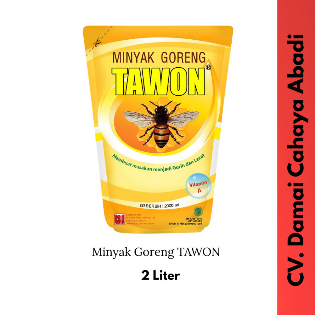

MINYAK GORENG TAWON 2 LITER [ECER]