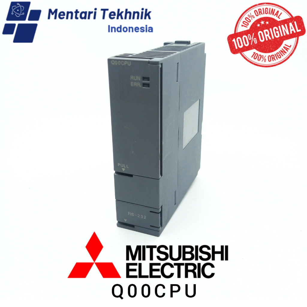 MITSUBISHI PLC CPU UNIT Q00CPU ORIGINAL JAPAN ( Barang baru tanpa dus )