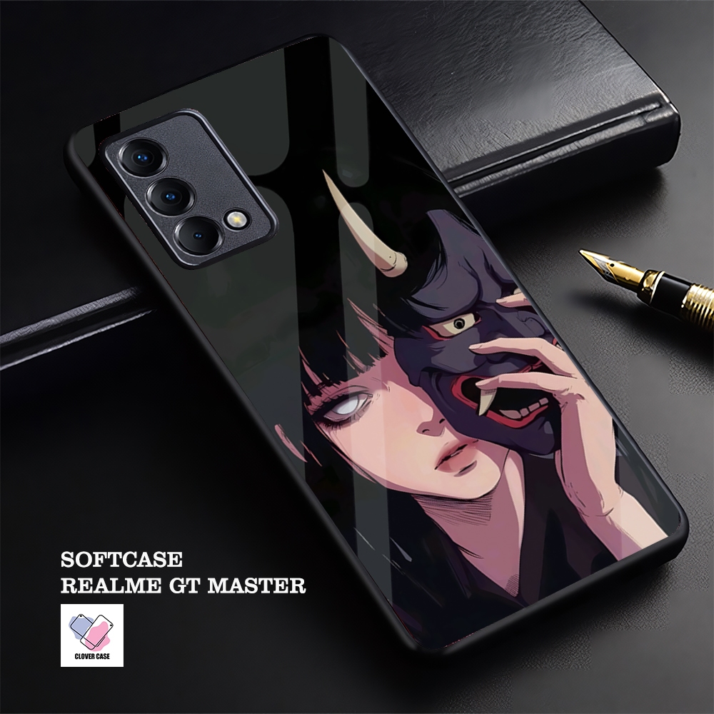 [AR95]  Case Glossy Case NEW | REALME GT MASTER | CASE KEKINIAN LUCU |  Casing Hp Kilau Motif ANIME